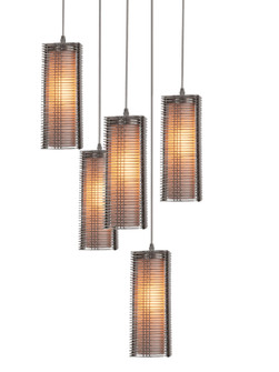 Downtown Mesh LED Chandelier in Novel Brass (404|CHB0020-12-NB-F-C01-L1)
