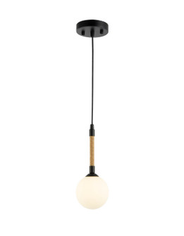 Capilano One Light Pendant in Black (78|AC11841BK)