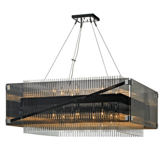 Apollo 16 Light Chandelier in Bronze/Polished Chrome (67|F5907-BRZ/PC)