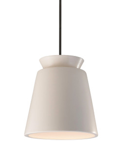 Radiance LED Pendant in Real Rust (102|CER-6425-RRST-ABRS-BEIG-TWST-LED1-700)