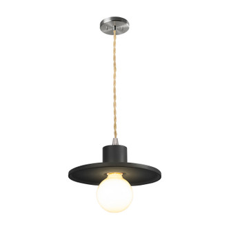 Radiance One Light Pendant in Antique Gold (102|CER-6325-ANTG-NCKL-BEIG-TWST)