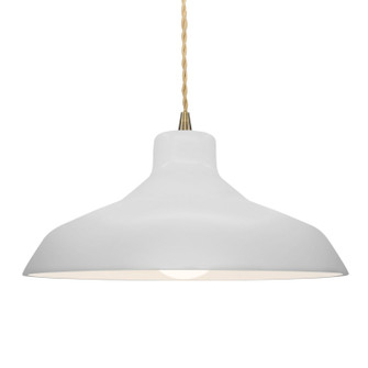 Radiance One Light Pendant in Bisque (102|CER-6265-BIS-ABRS-BEIG-TWST)