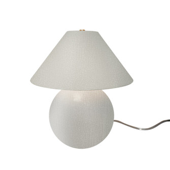 Portable Two Light Portable in White Crackle (102|CER-2545-CRK)