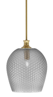 Zola One Light Pendant in New Age Brass (200|76-NAB-4202)
