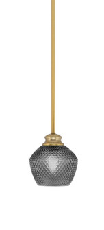 Zola One Light Pendant in New Age Brass (200|72-NAB-4622)