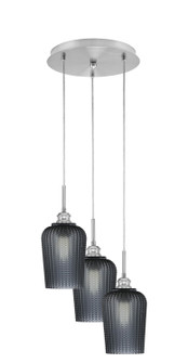 Array Three Light Pendalier in Brushed Nickel (200|1818-BN-4252)