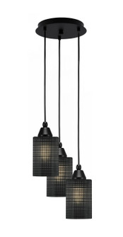 Array Three Light Pendalier in Matte Black (200|1816-MB-4069)