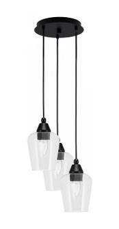 Array Three Light Pendalier in Matte Black (200|1816-MB-210)