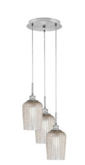 Array Three Light Pendalier in Brushed Nickel (200|1816-BN-4253)