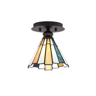 Edge One Light Semi-Flush Mount in Espresso (200|1160-ES-9335)