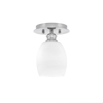 Edge One Light Semi-Flush Mount in Brushed Nickel (200|1160-BN-615)