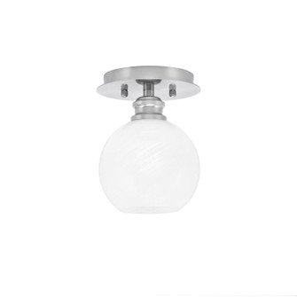 Edge One Light Semi-Flush Mount in Brushed Nickel (200|1160-BN-4101)