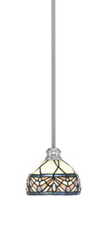 Edge One Light Mini Pendant in Brushed Nickel (200|1151-BN-9485)