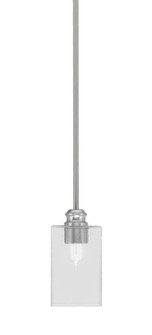 Edge One Light Mini Pendant in Brushed Nickel (200|1151-BN-530)