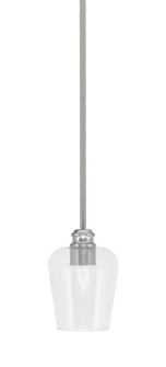 Edge One Light Mini Pendant in Brushed Nickel (200|1151-BN-210)