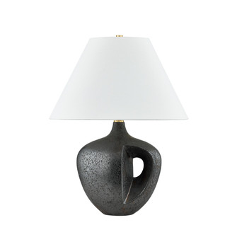 Avenel One Light Table Lamp in Aged Brass/Ceramic Reactive Bronze (70|L7124-AGB/C07)