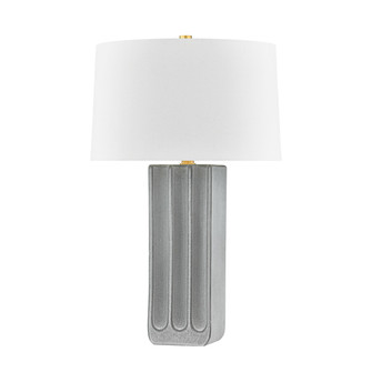 Elmer One Light Table Lamp in Aged Brass/Ceramic Granite (70|L6129-AGB/C01)
