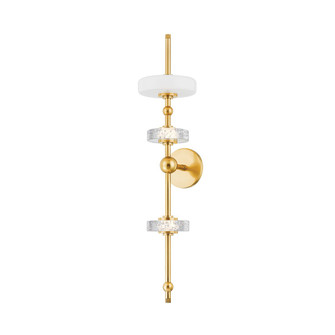 Maynard LED Wall Sconce in Aged Brass (70|8130-AGB)