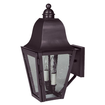 Imperial Two Light Wall Sconce in Dark Brass (196|6401-DB-LT2-CSG)