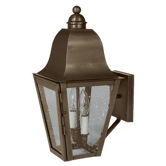 Imperial Two Light Wall Sconce in Dark Antique Brass (196|6401-DAB-LT2-CSG)