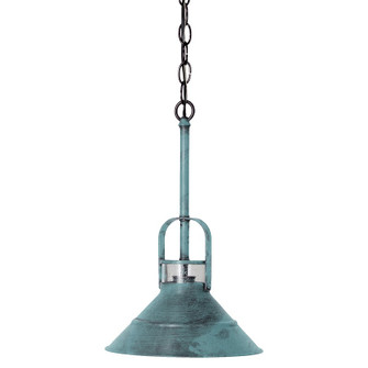 Barn One Light Hanging Lantern in Verdi Gris (196|34202-VG-MED-CSG)