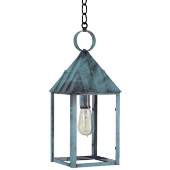 Winnicutt One Light Hanging Lantern in Verdi Gris (196|11942-VG-MED-CLR)