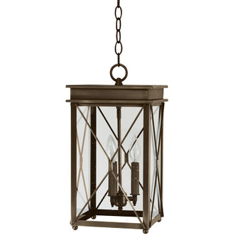 Glidden Three Light Hanging Lantern in Dark Antique Brass (196|11822-DAB-LT3-CSG)