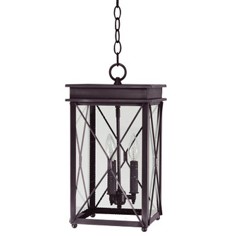 Glidden Three Light Hanging Lantern in Dark Brass (196|11822-DB-LT3-SMG)
