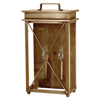 Glidden Two Light Wall Sconce in Antique Brass (196|11821-AB-LT2-SMG)