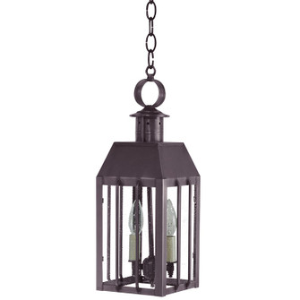 Nottingham Two Light Hanging Lantern in Dark Brass (196|11732-DB-LT2-SMG)