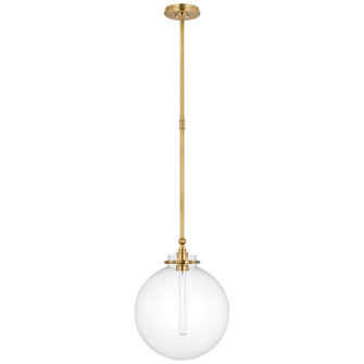 Parkington LED Pendant in Antique-Burnished Brass (268|CHC 5542AB-CG)