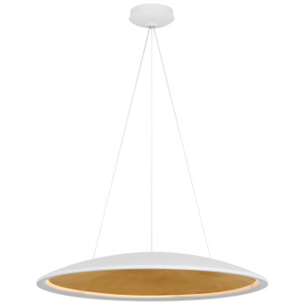 Arial LED Chandelier in Matte White and Gild (268|BBL 5141WHT/G)
