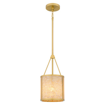Stoneland One Light Mini Pendant in Brushed Gold (10|STO1508BRG)