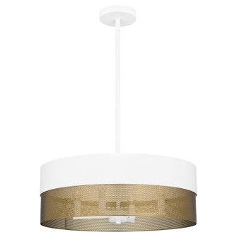 Quoizel Pendant Four Light Pendant in Matte White (10|QP6740W)