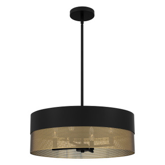 Quoizel Pendant Four Light Pendant in Matte Black (10|QP6740MBK)