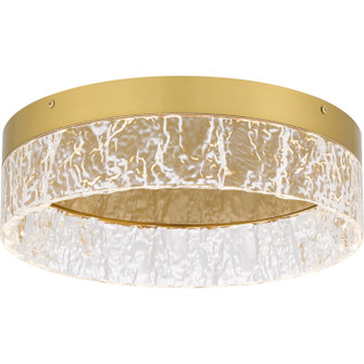 Quoizel Flush Mount LED Flush Mount in Brushed Gold (10|QFL6763BRG)