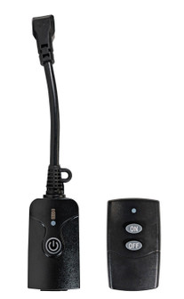 Wireless Control Remote Controlled ON/OFF Cord and Plug in Stainless Steel (40|EFSWSS)