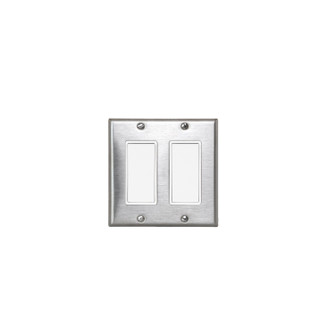 On/Off Switch With Plate And Box in Stainless Steel (40|EFSSPS2)