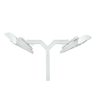 Pole Mount Pole Mount With Double Crossbar in White (40|EF6108PMDW)