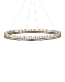 One Light Chandelier in Contemporary Silver Leaf/ Contemporary Silver/Clear (142|9000-1221)
