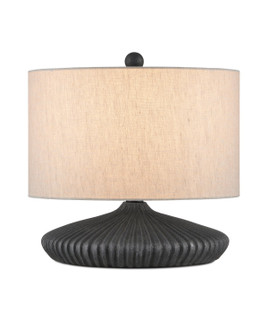 One Light Table Lamp in Black Granite/Satin Black (142|6000-0958)