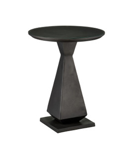 Accent Table in Graphite/Clear (142|4000-0191)