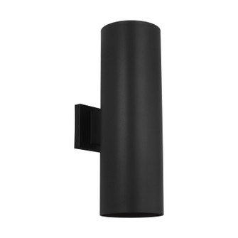 Outdoor Cylinders Two Light Wall Lantern in Textured Black (454|SLO1172EN3/TXB)