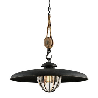 Murphy One Light Pendant in Forged Iron (67|F4907-FOR)