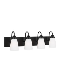 Seville Four Light Wall / Bath in Midnight Black (1|4420204EN3-112)