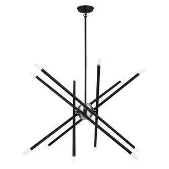 Soho 12 Light Chandelier in Black (107|47007-04)