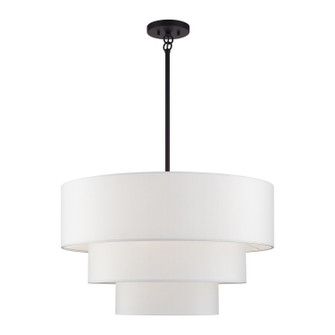 Manorwood Five Light Pendant Chandelier in Bronze (107|41087-07)