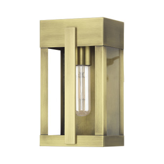 Berksford One Light Outdoor Wall Lantern in Antique Brass (107|28961-01)