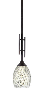 Uptowne One Light Mini Pendant in Dark Granite (200|320-DG-5054)