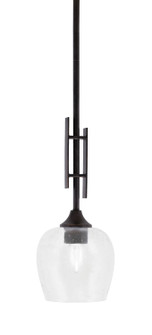 Uptowne One Light Mini Pendant in Dark Granite (200|320-DG-4810)
